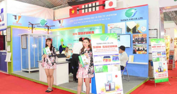 Suzuka Pain tham dự hội chợ triễn lãm quốc tế ngành xây xựng Việt Build 2018 tại TP. HCM và chuẩn bị khai trương Showroom Khu vực phía nam